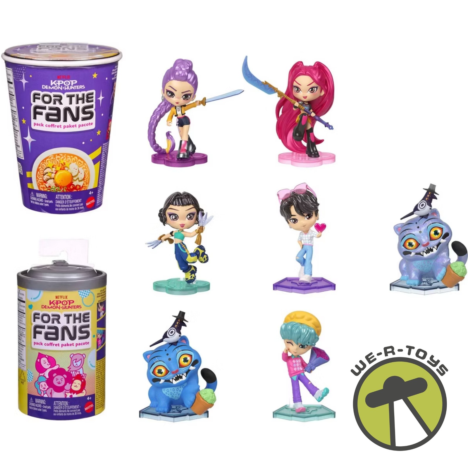 KPop Demon Hunters FOR THE FANS Pack One Random Mini Fig Per Purchase