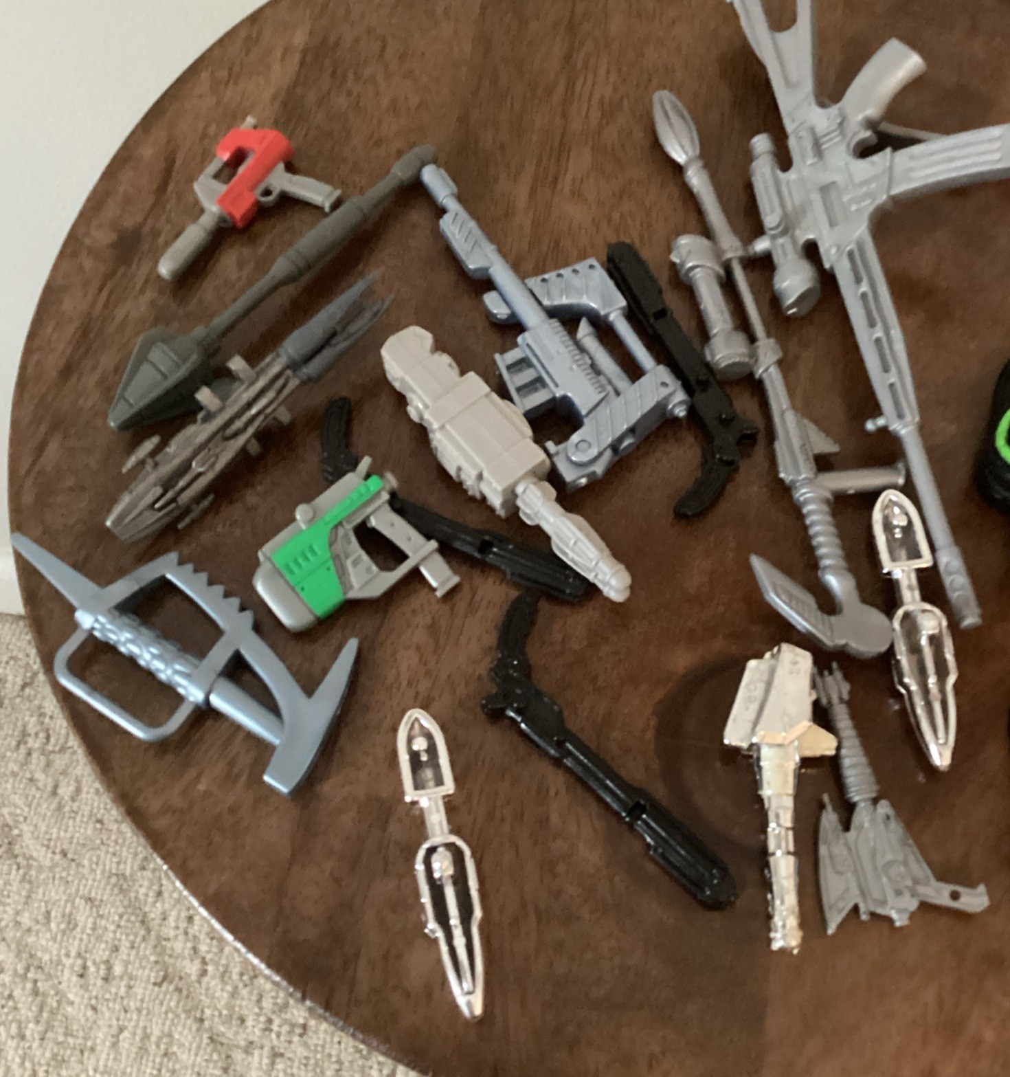 Misc. Action Figure Weapons & Accessories Lots. GI Joe& Others