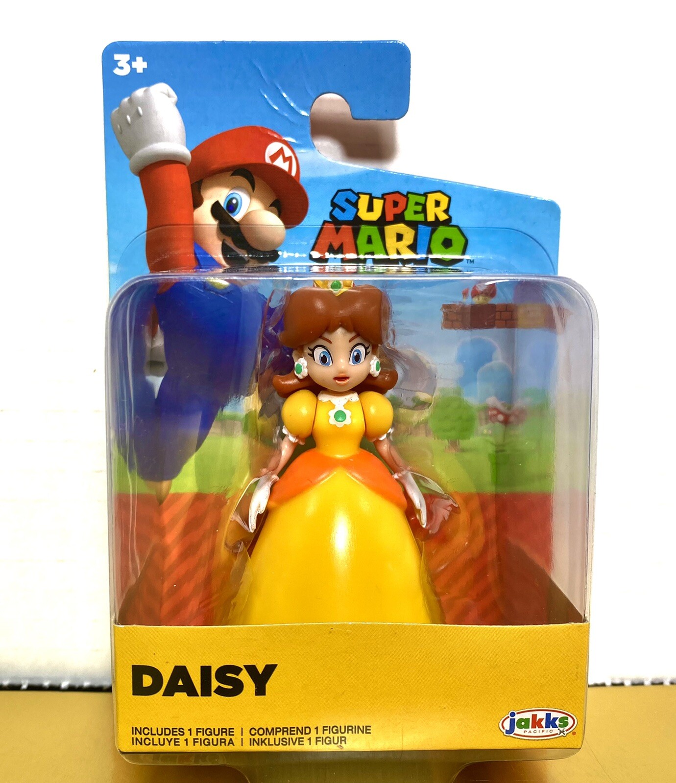 2022 JAKKS Pacific World of Nintendo Mini 2.5″ Action Figure: PRINCESS DAISY