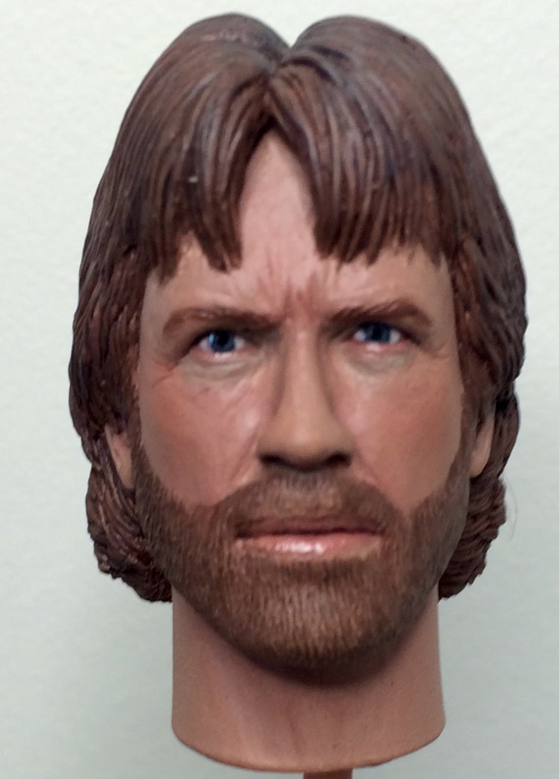 1/6 SCALE CHUCK NORRIS # 2 ACTION FIGURE HEAD!