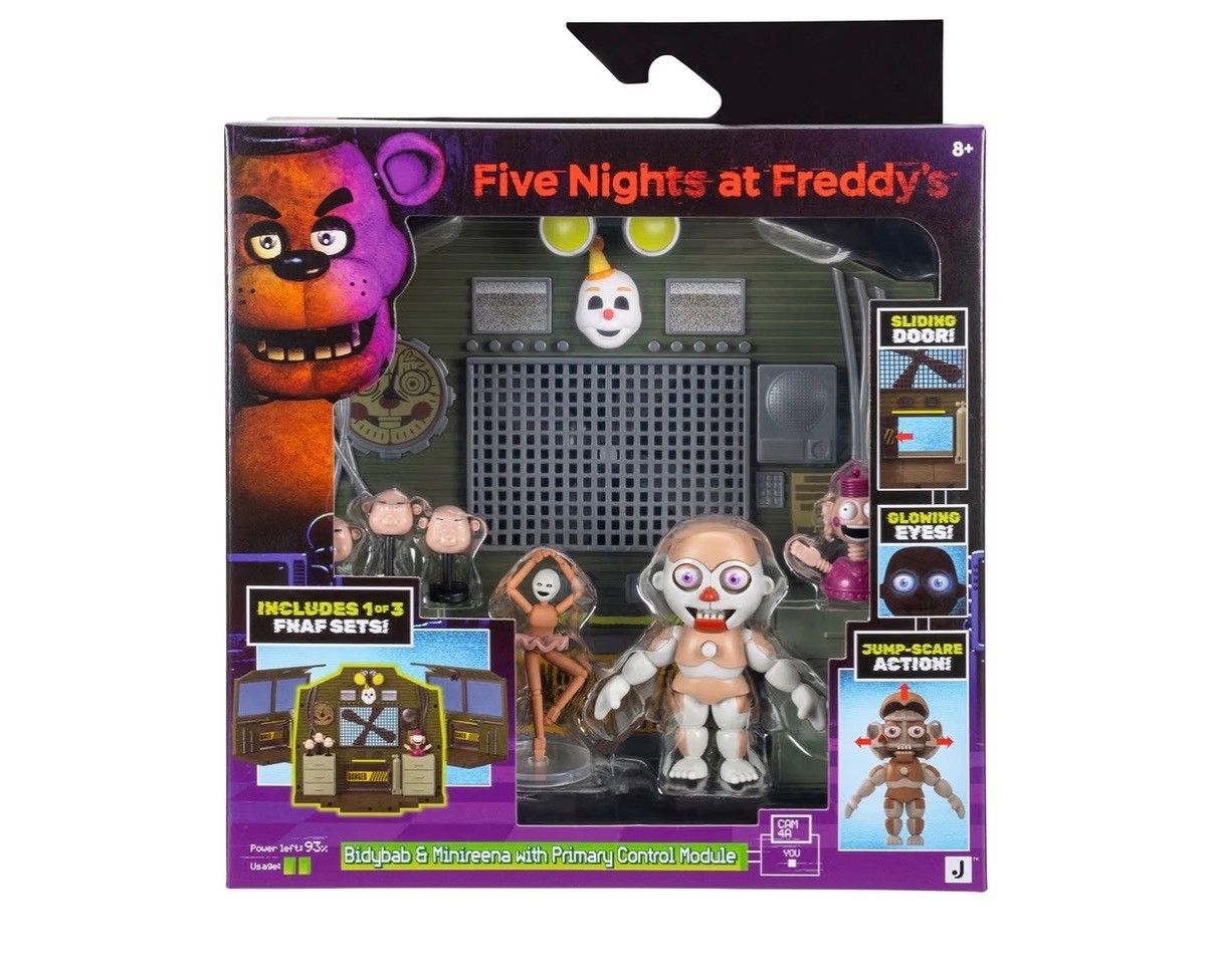 Jazwares FNAF Bidybab Office Set