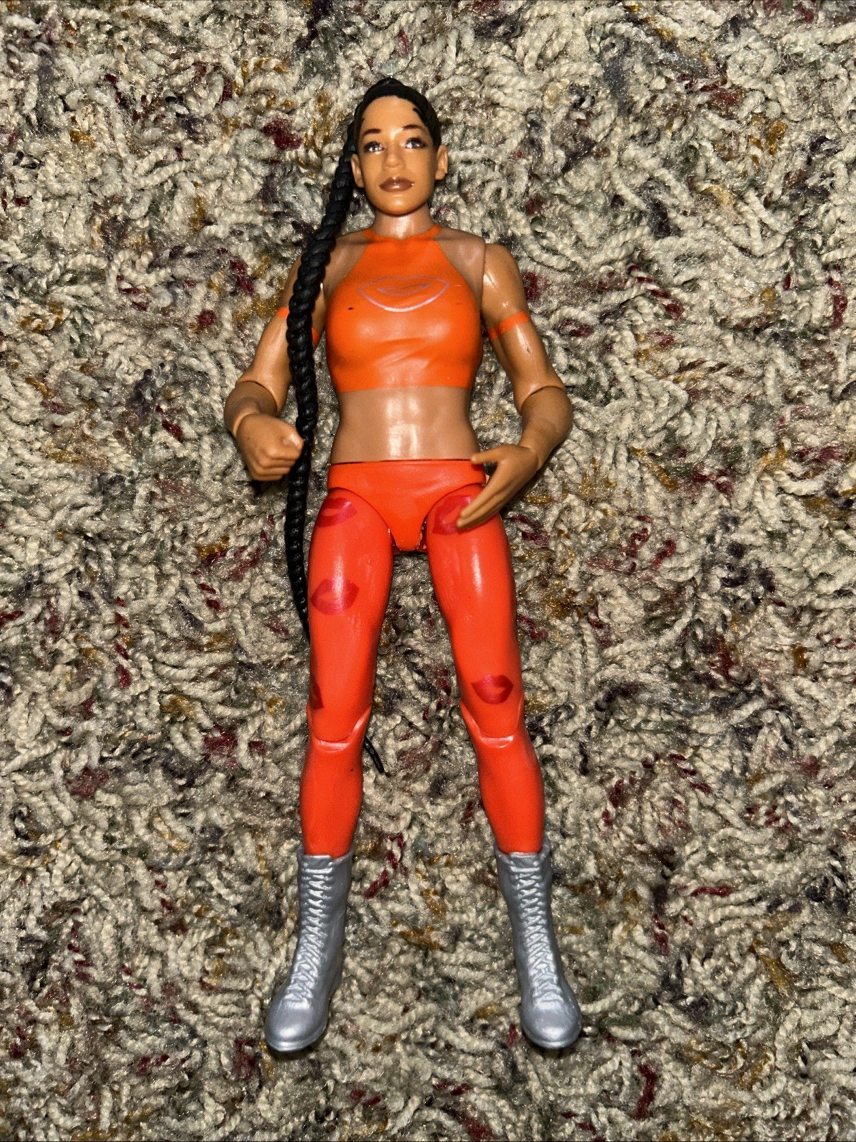 WWE Bianca Belair 6″ Action Figure Basic Series 131 Diva Wrestling Mattel Loose