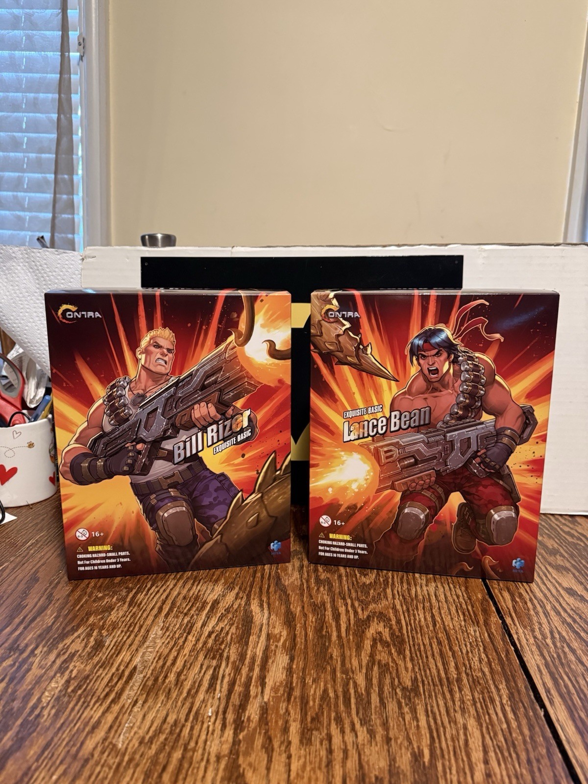 Hiya Toys Exquisite Basic – Contra – Operation Galuga – BILL RIZER & LANCE BEAN