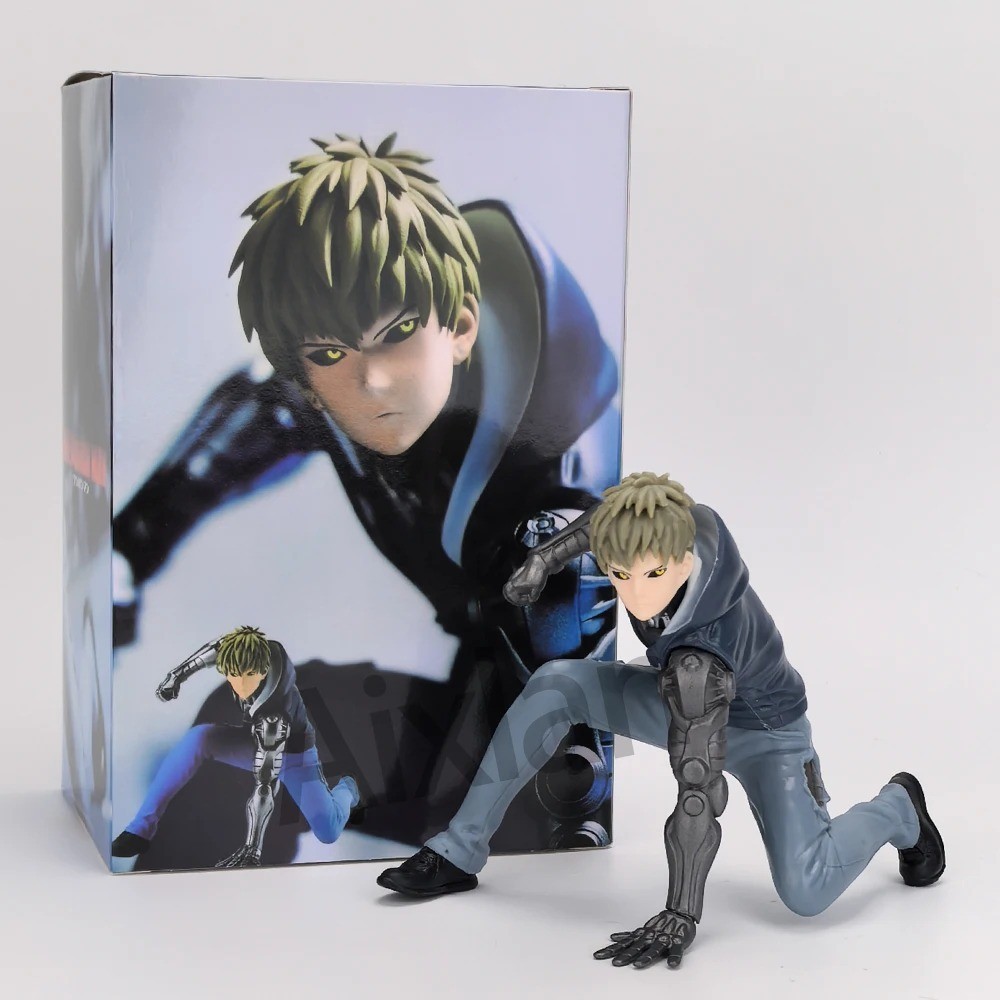 19CM One Punch Man Garou Genos Tatsumaki Saitama PVC Action Figure Model Toy