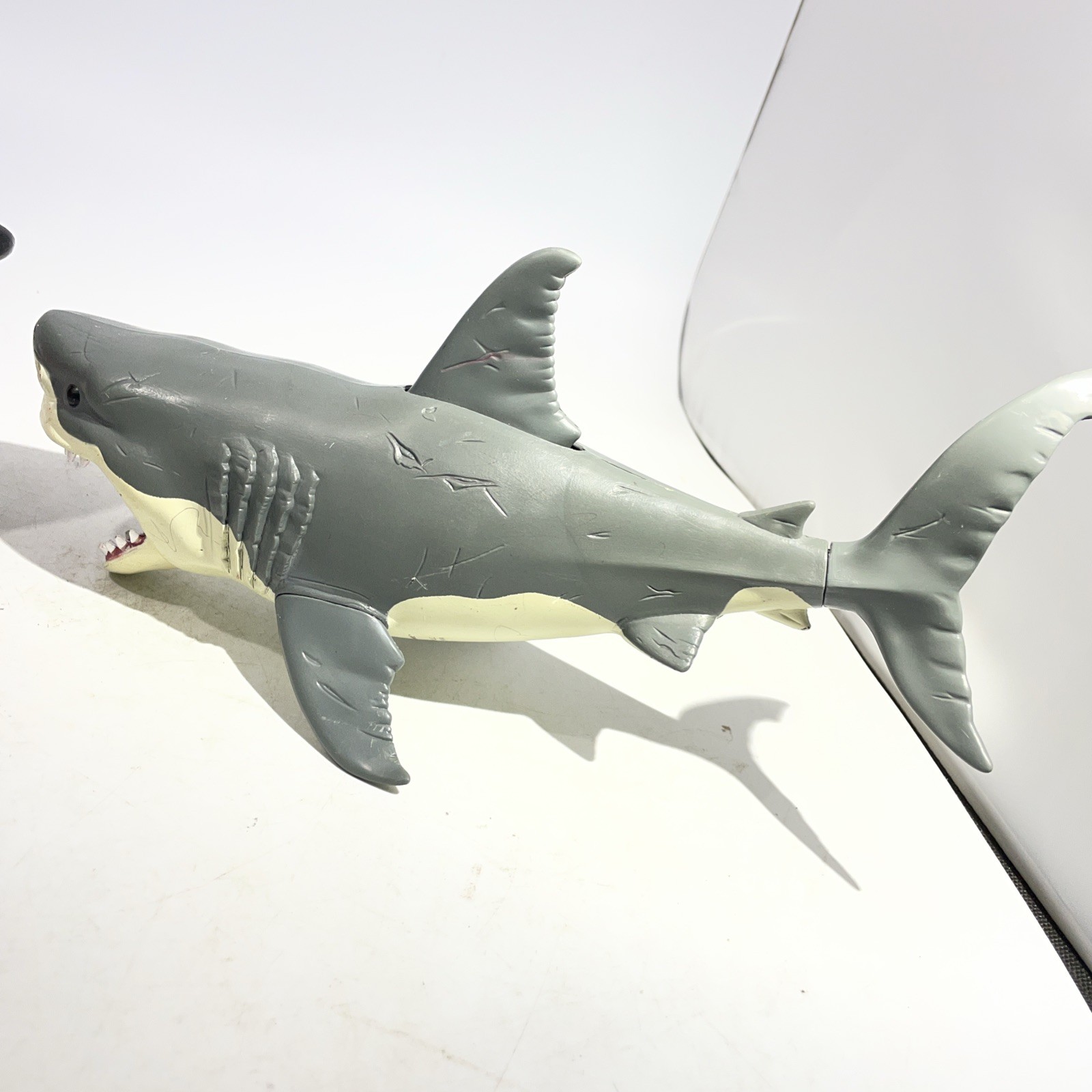 Chap Mei Animal Planet 11” Figurine 2019 Great Shark Moveable Jaw Toy