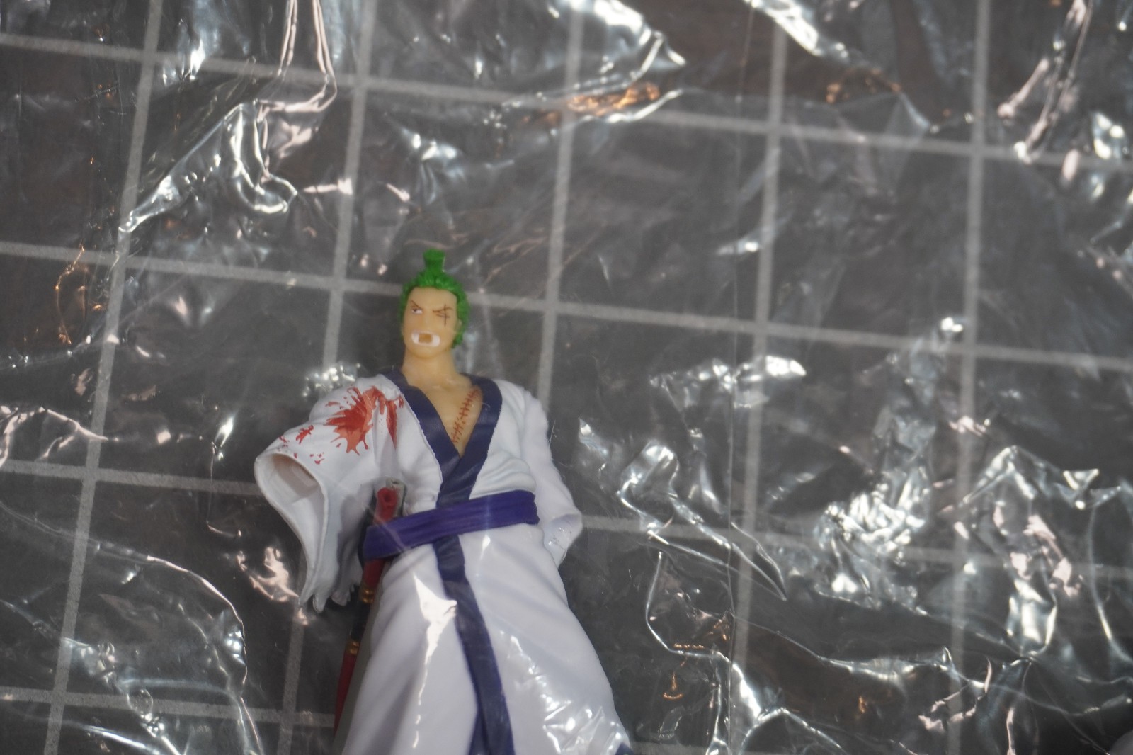 Lot of 2 Megahouse One Piece Figure Petit Rama Puchirama ZORO and RAIDOU
