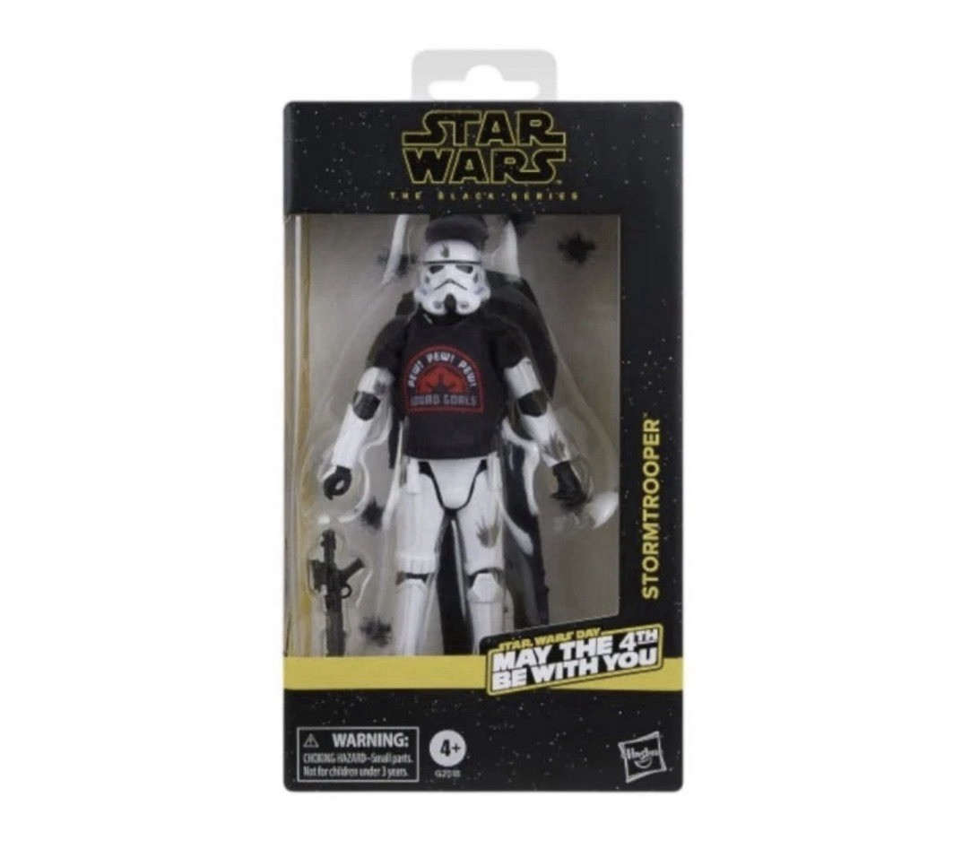 Star Wars: May The 4th Be With You Hasbro 2026 Black Series STORMTROOPER 4+ New