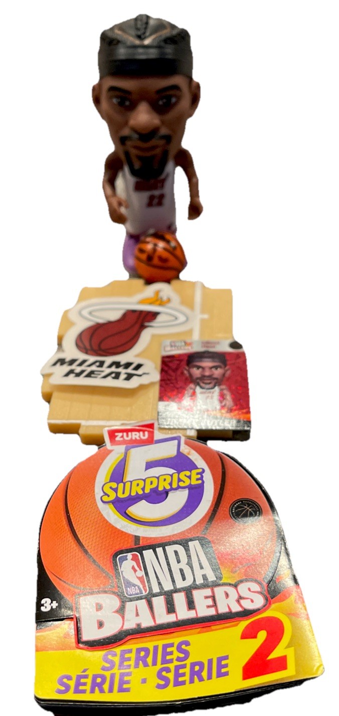 Jimmy Butler ZURU NBA Ballers 5 Surprise Series 2 – Heat White Jersey