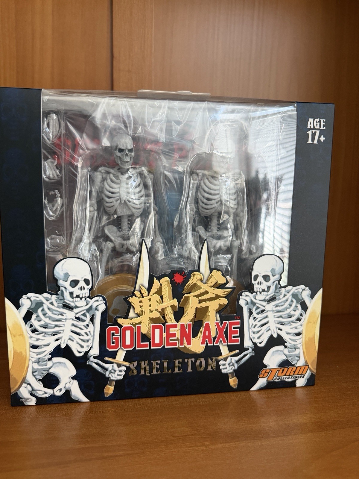 Storm Collectibles Golden Axe Skeleton SEALED NEW Figure Authentic