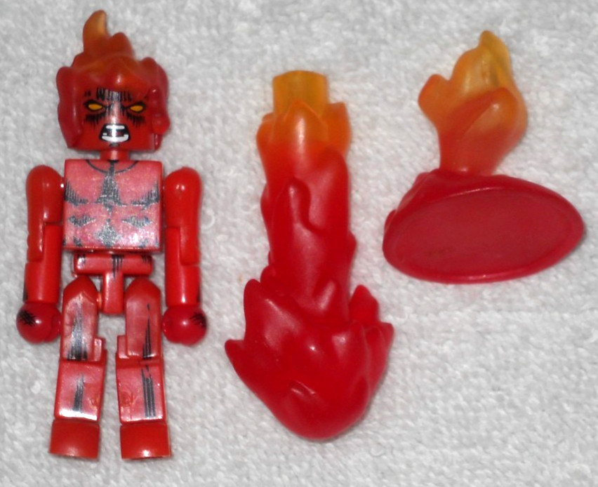 Human Torch (series 8) – Marvel Universe (MiniMates) – 100% complete