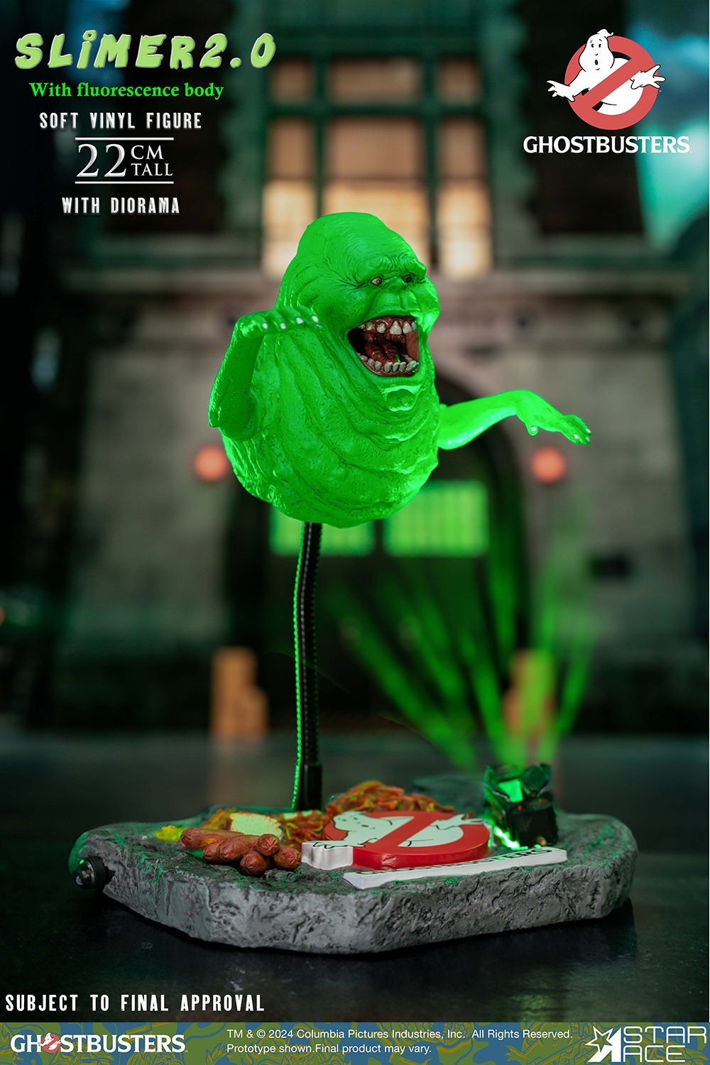 Ghostbusters 1984 Slimer 2.0 Action Figure 1:8 Star Ace Sideshow Collectibles
