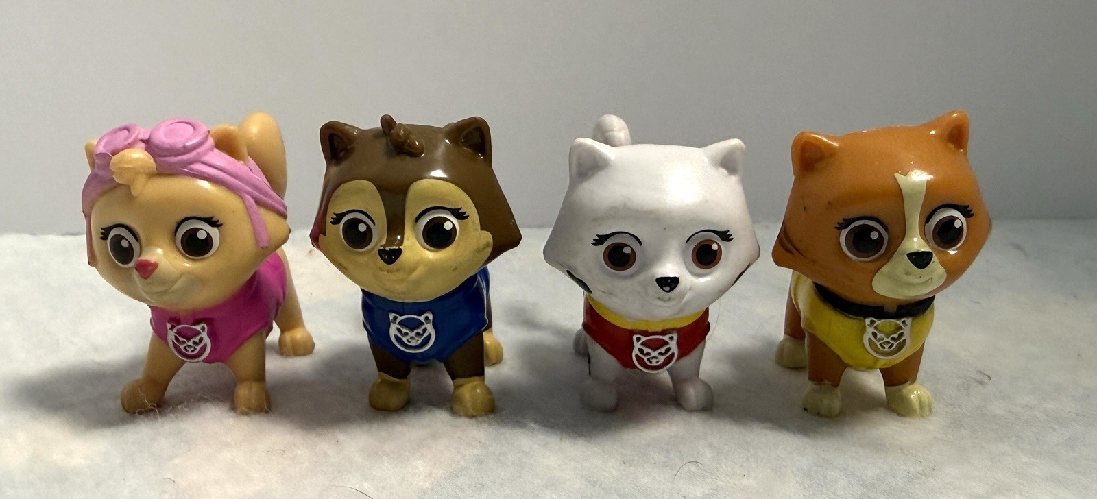 Paw Patrol Kitty Catastrophe Crew Figure Lot Cats Kitten Figure Spin Master Set