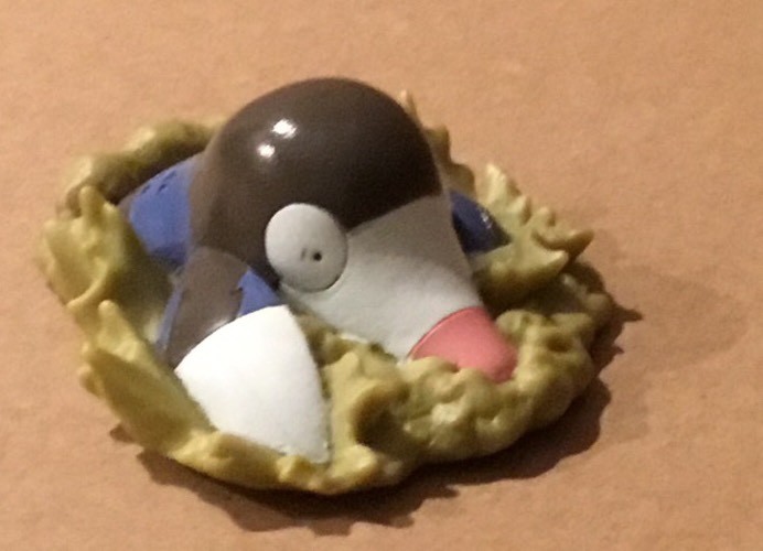 2011 Pokemon Finger Puppet Action Drilbur Figure Catch Them All Nintendo Bandai
