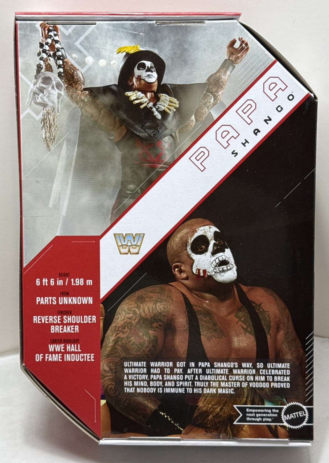 WWE Ultimate Edition Grudges ’92 PAPA SHANGO 7″ Exclusive Figure