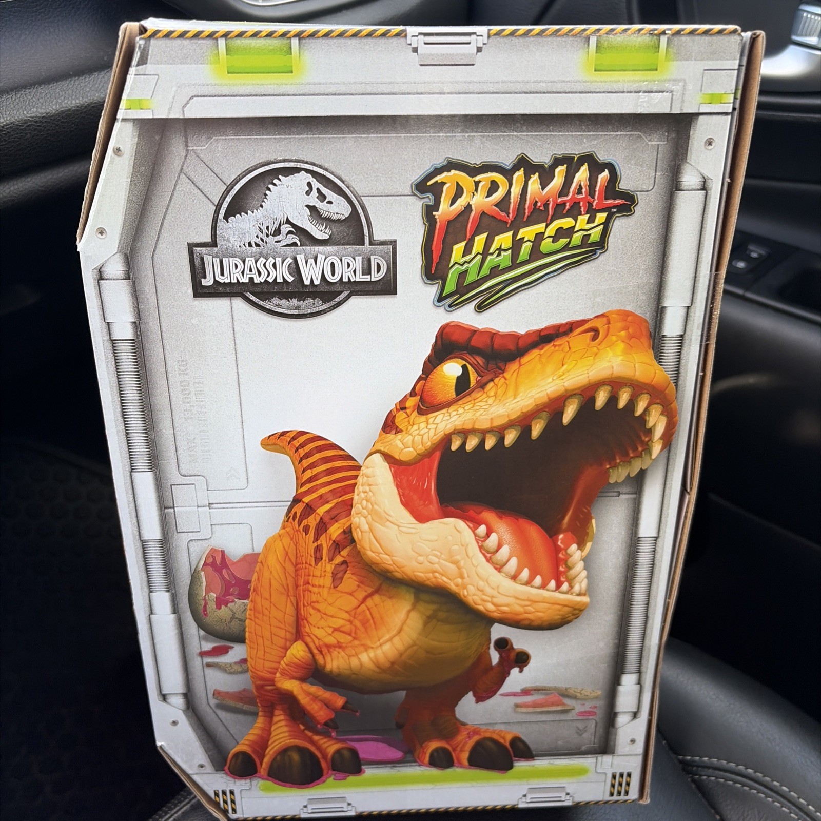 Jurassic World Primal Hatch Interactive T Rex Dinosaur Egg New