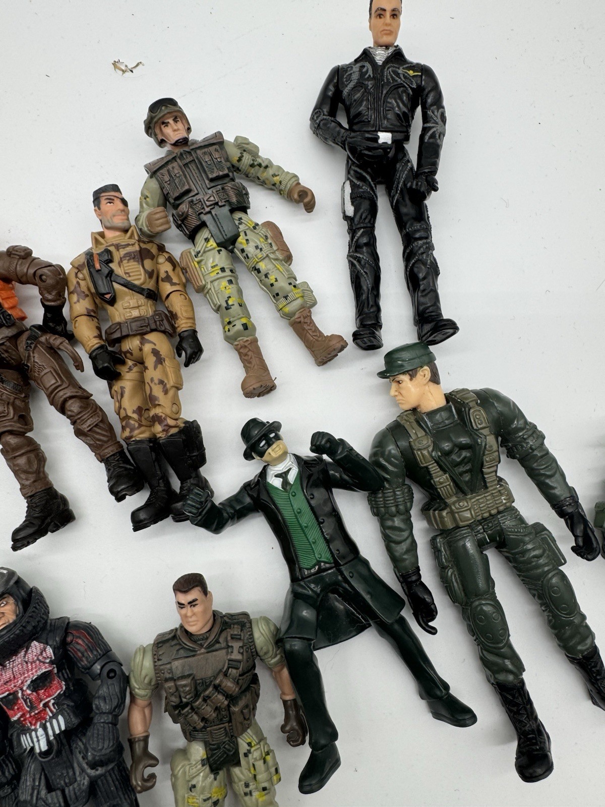 Vintage Military Action Figure Lot 58 Mixed Army Soldier Figures Chai Mai