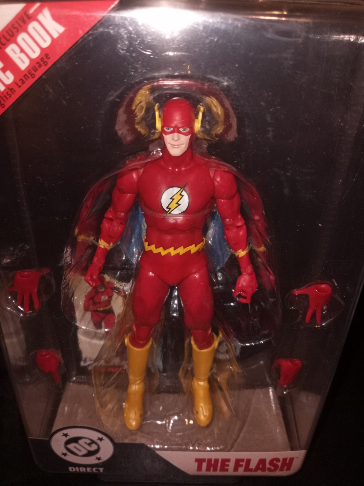DC MCFARLANE PAGE PUNCHERS FLASH POWER OF SHAZAM AZRAEL BATMAN ARMOR SET LOT