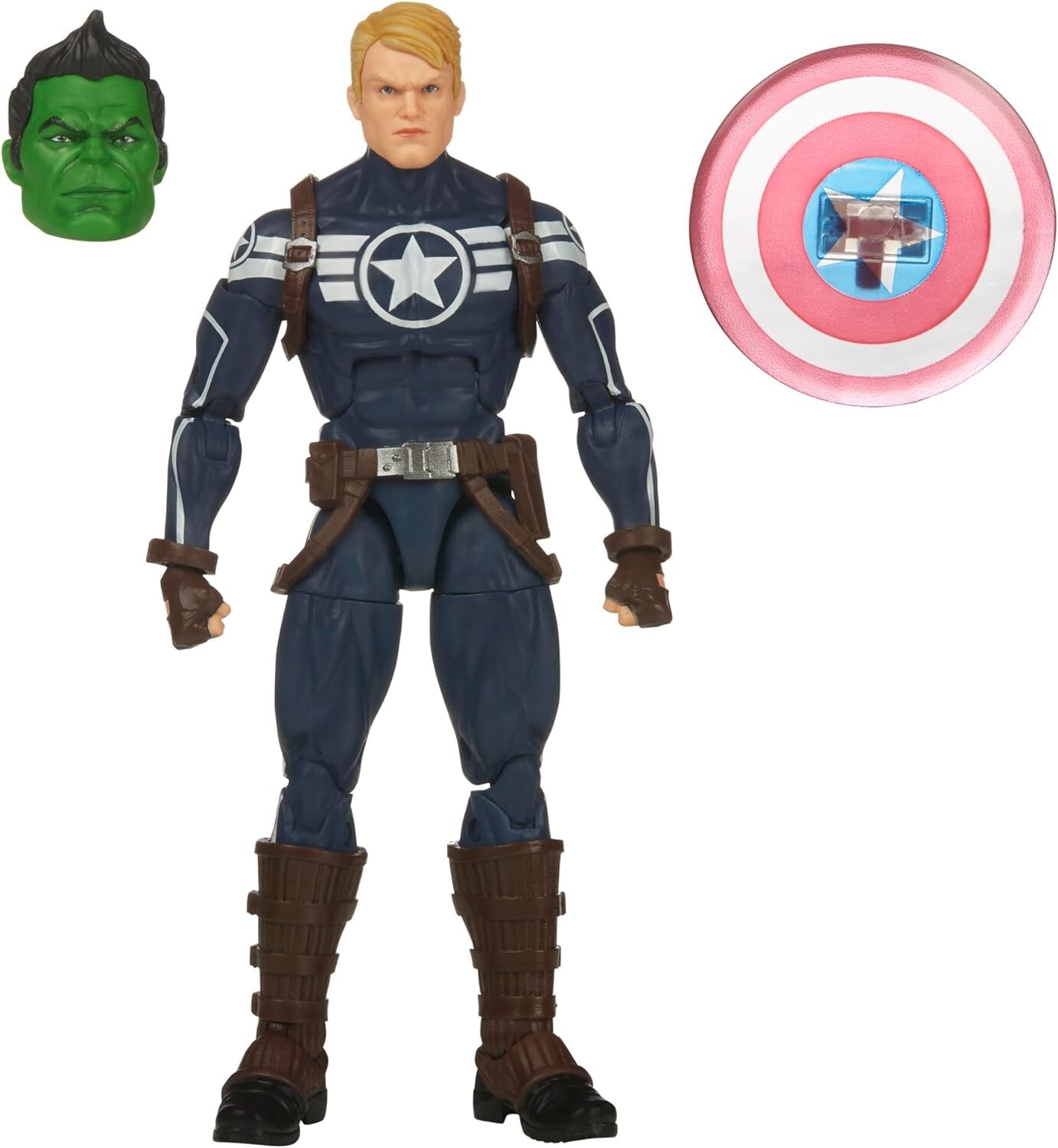 Marvel Legends COMMANDER ROGERS BAF Totally Awesome Hulk 6” Action Figure NEW