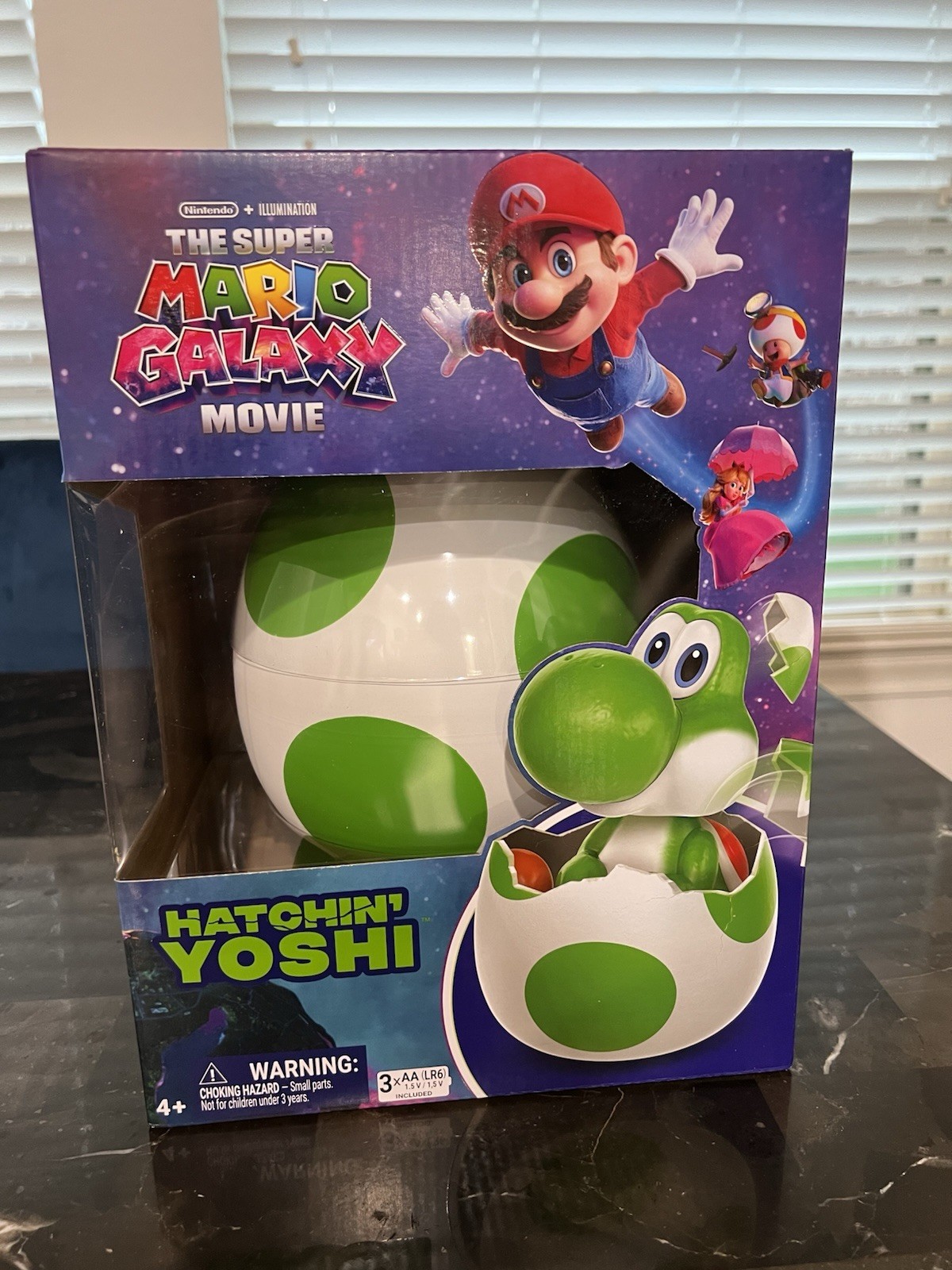 Hatchin’ Yoshi Hatching Egg – Super Mario Galaxy Movie Interactive Figure NEW IN
