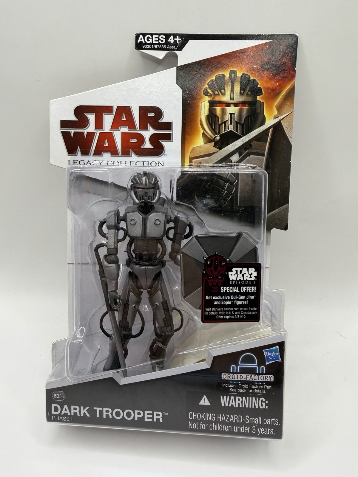Star Wars Legacy Collection Dark Trooper BD56 2009 MISB Sweet Piece!!!