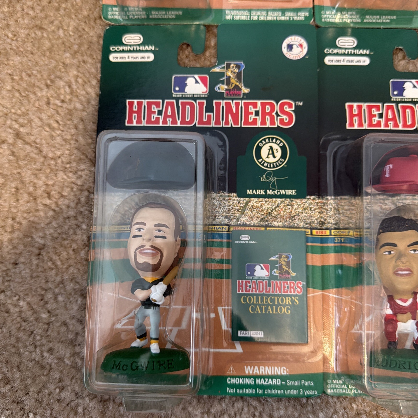 1996 MLB Corinthian Headliners Lot (Griffey, Bonds, McGwire, I-Rod, Jones)