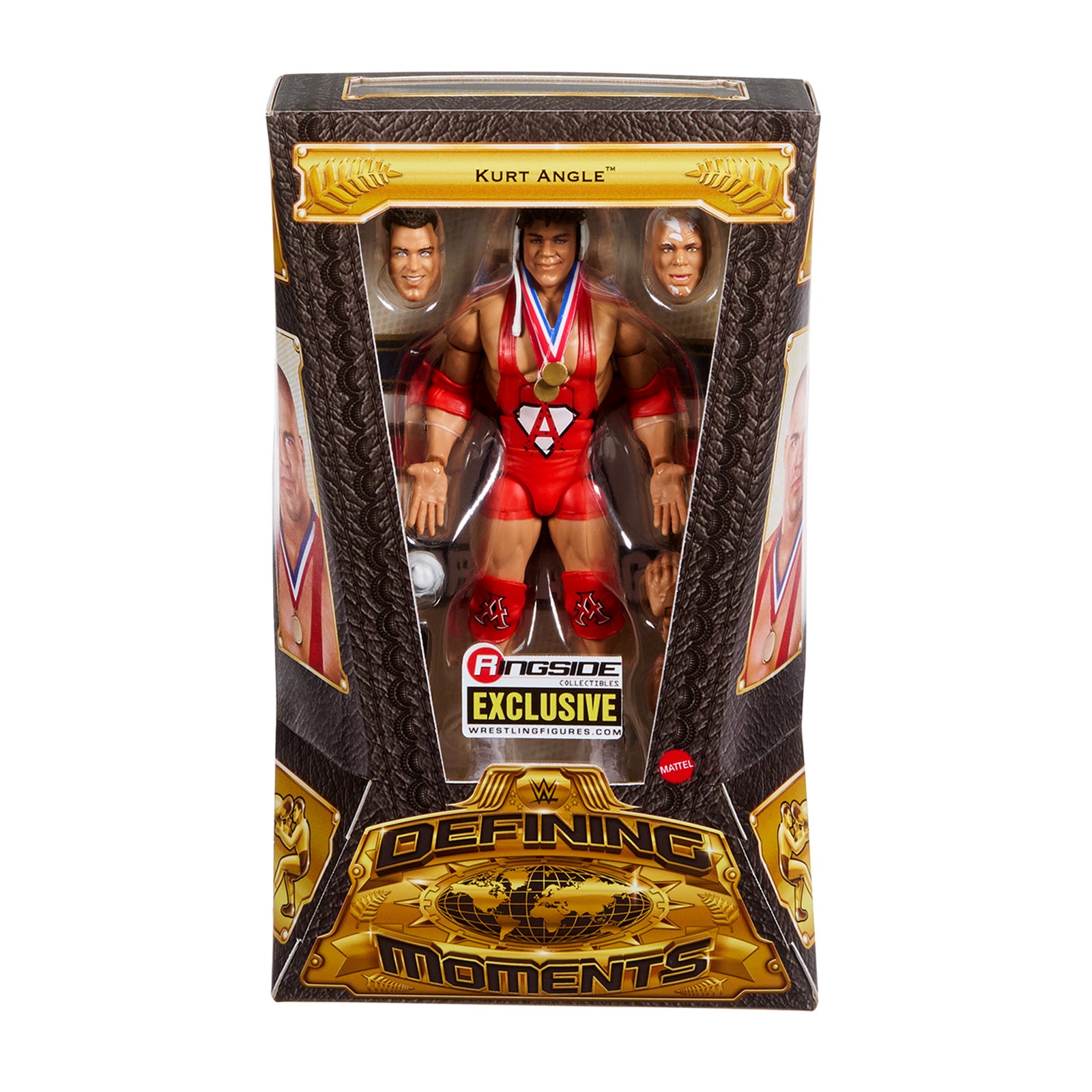 Kurt Angle (with Wig) – WWE Defining Moments Toy Wrestling Figure