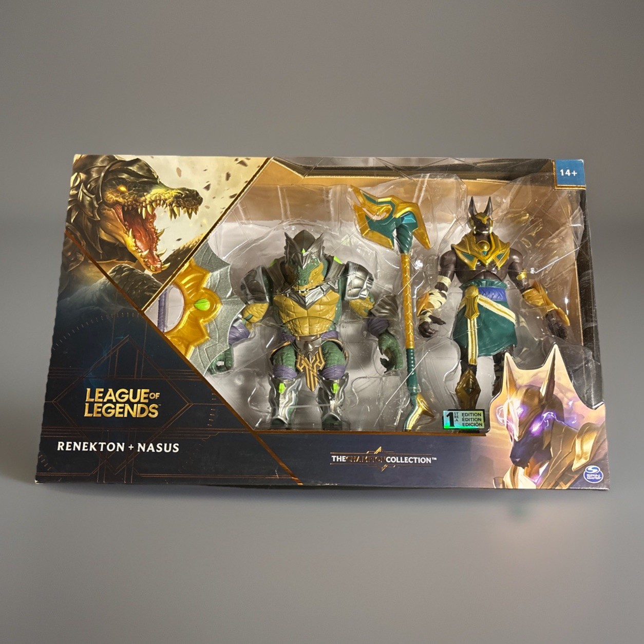 League of Legends, 2-Pack, Official Nasus and Renekton Collectible Figures