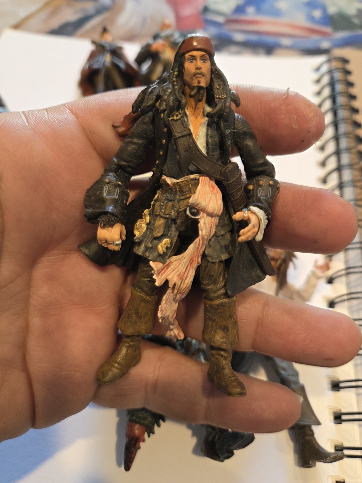 Pirates Of The Caribbean Elizabeth Swann LOT 10 Zizzle Action Figure 2007 C151