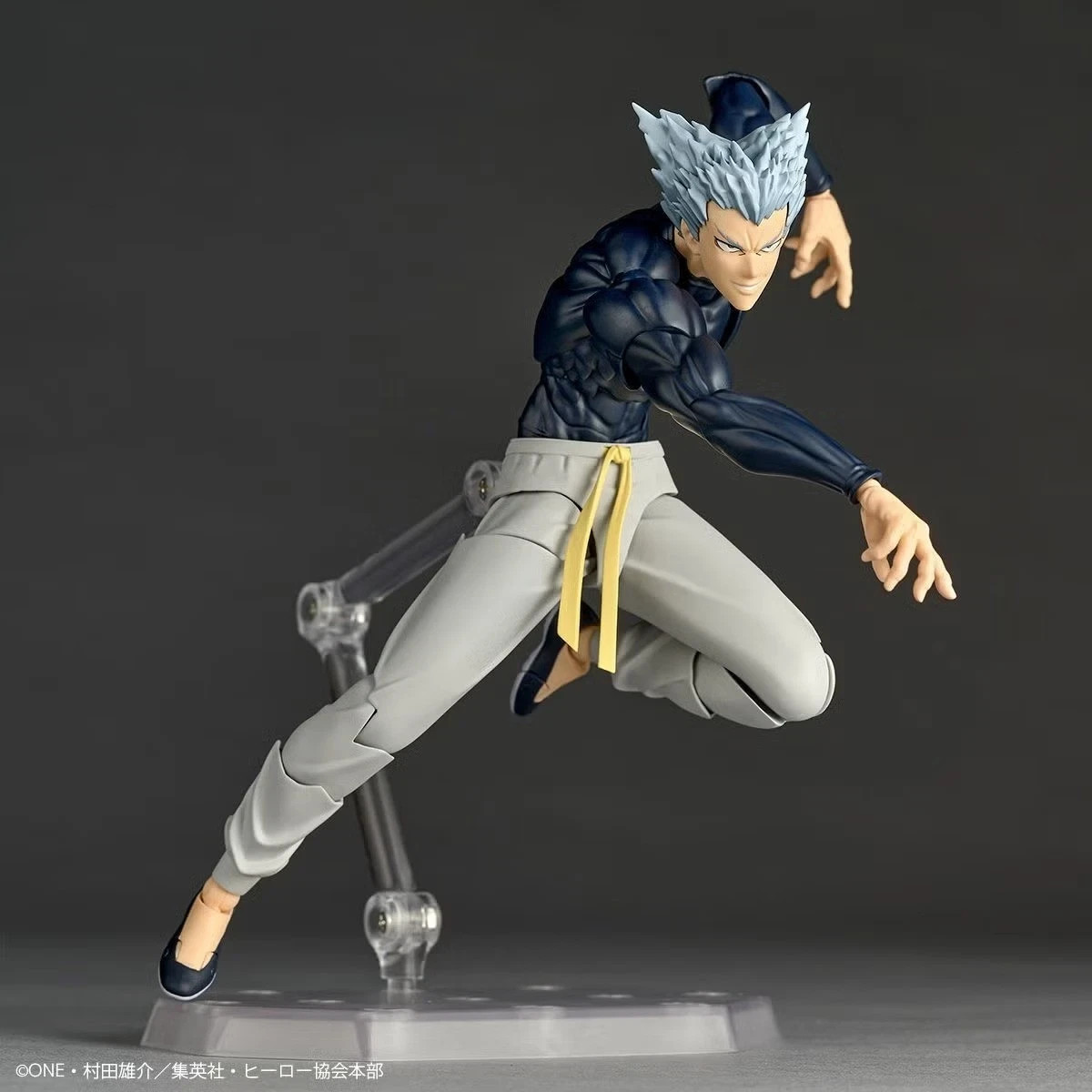 Kaiyodo Revoltech Amazing Yamaguchi One Punch Man Garou Figure w/Bonus In Stock