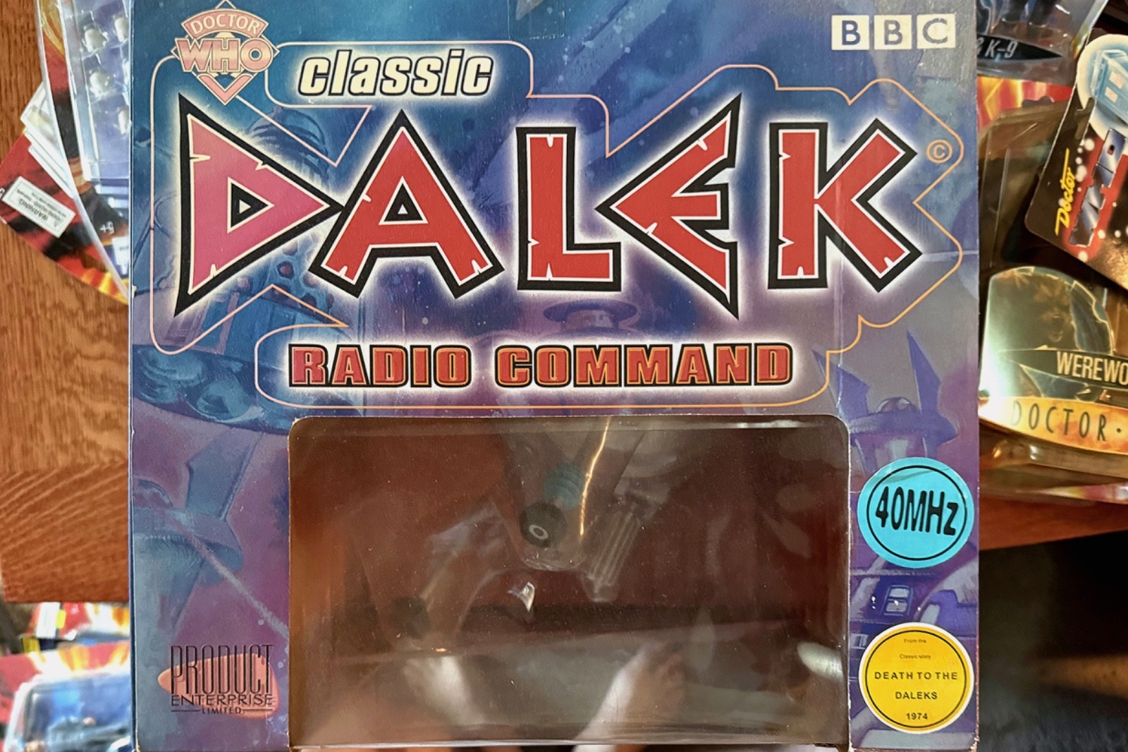 Doctor Who Classic 12″ Remote Control Dalek – Product Enterprise NIB
