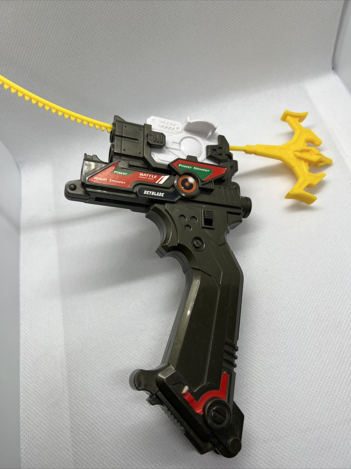 Power Shooter Beyblade Catapult Launcher Grip With Ripcord Hasbro V Force