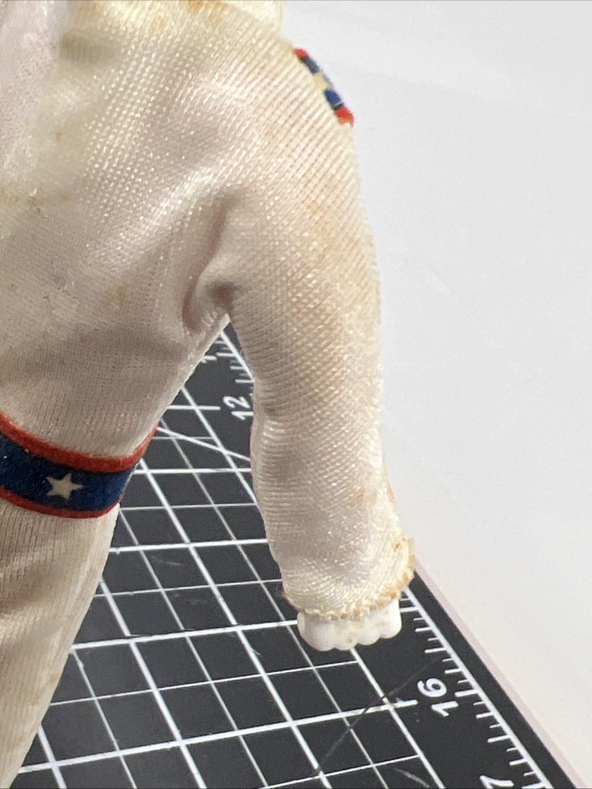 1972 Ideal Toys Evel Knievel Figure Bendy Rubber w/ Shoes Helmet Belt VTG 1970s