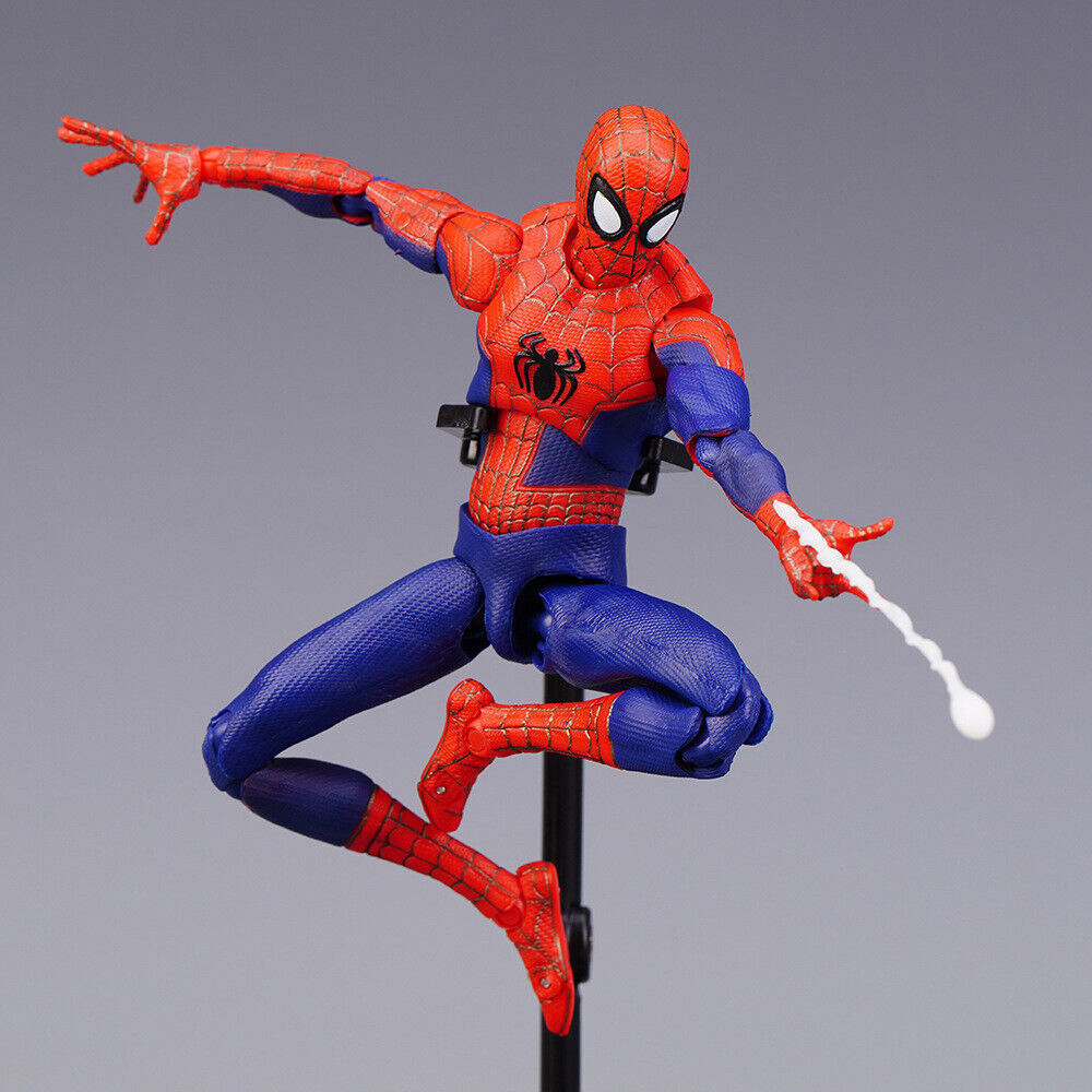 Spider-Man: Into the Spider-Verse Action Figure Toys Peter B. Parker Miles Model