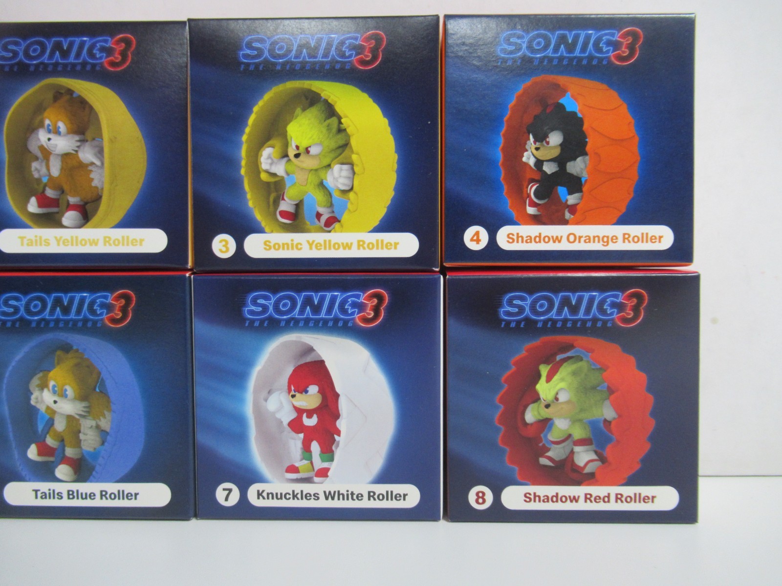 McDonald’s Sonic the Hedgehog Happy Meal Complete Set Of 8