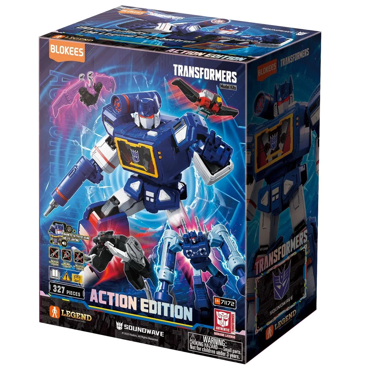 Blokees Transformers Generation 1 Soundwave Action Edition AE03 Model Kit