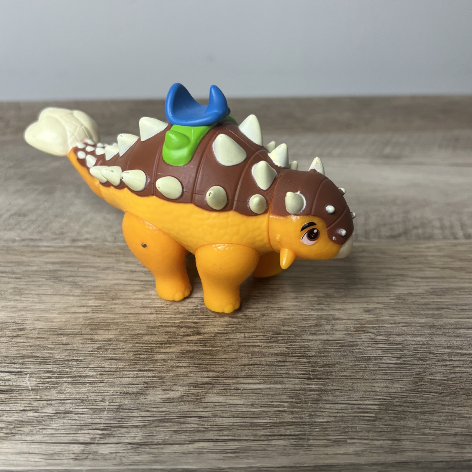Dino Ranch Ankylosaurus Dinosaur Toy Figure Jazwares Kids Saddle Dino Ranch