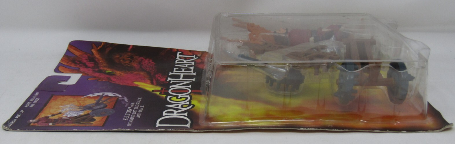Kenner 1995 Dragonheart Felton w/Spinning Battle Blade & Mace