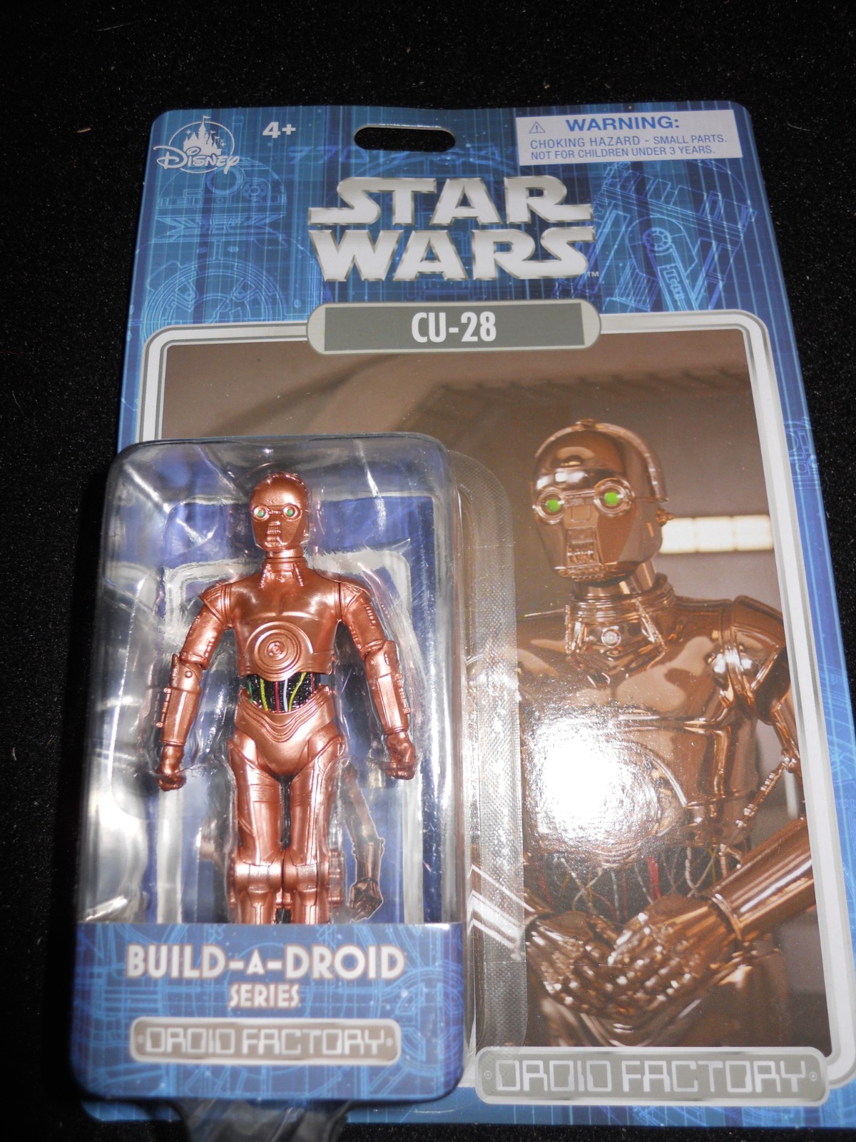 Star Wars Disney Parks DROID FACTORY CU-28 TC-332 build-a-figure wave 1 MOC