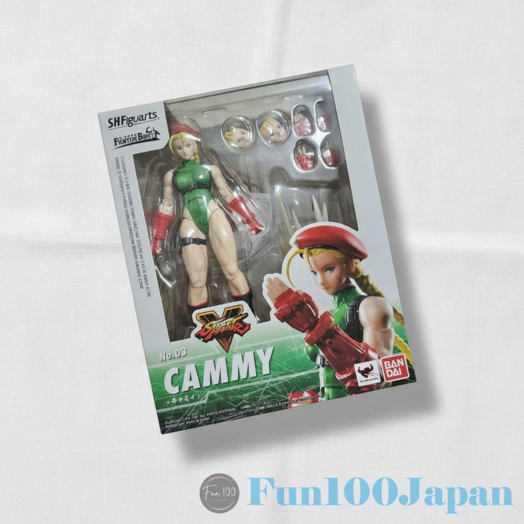S.H.Figuarts Cammy Action Figure Tamashii Nations Street Fighter V Bandai w/box