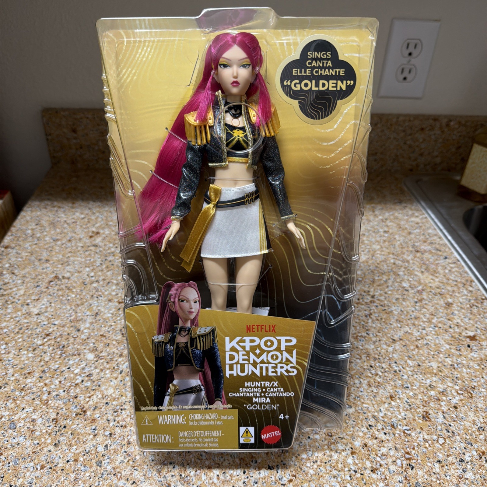 LICENSED ORIGINAL KPop Demon Hunters Huntrix Singing Mira Doll HUNTR/X