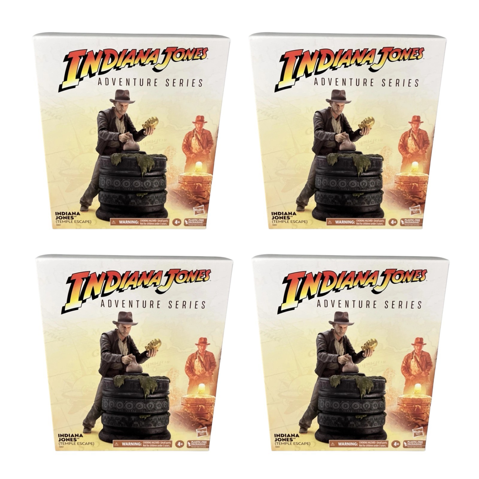 Indiana Jones Adventure Series Temple Escape Figure Set Lot of 4 Wholesale