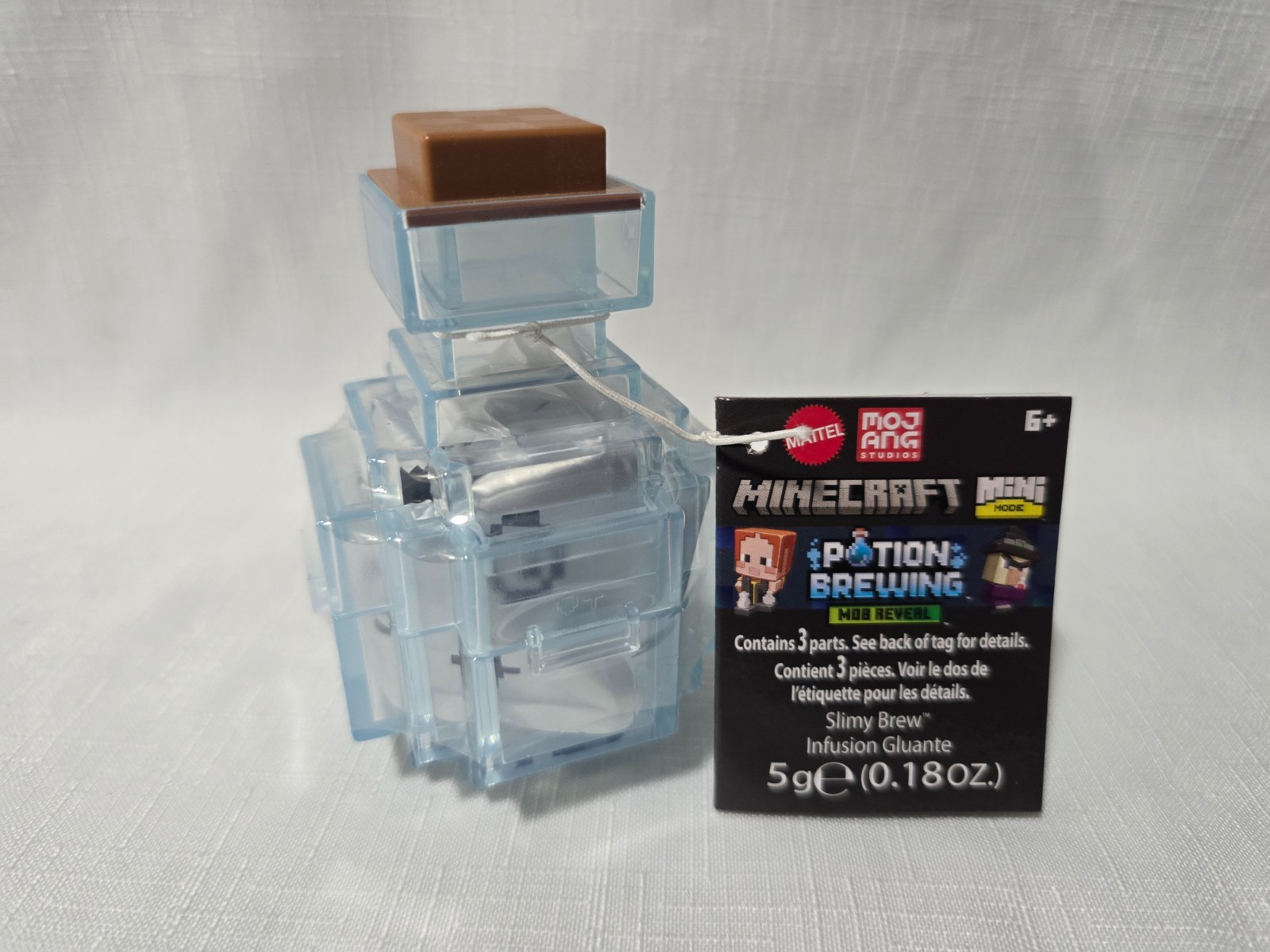 Minecraft Brewing Potion Mini Mode Mystery Figures Mob Reveal Slimy Brew White