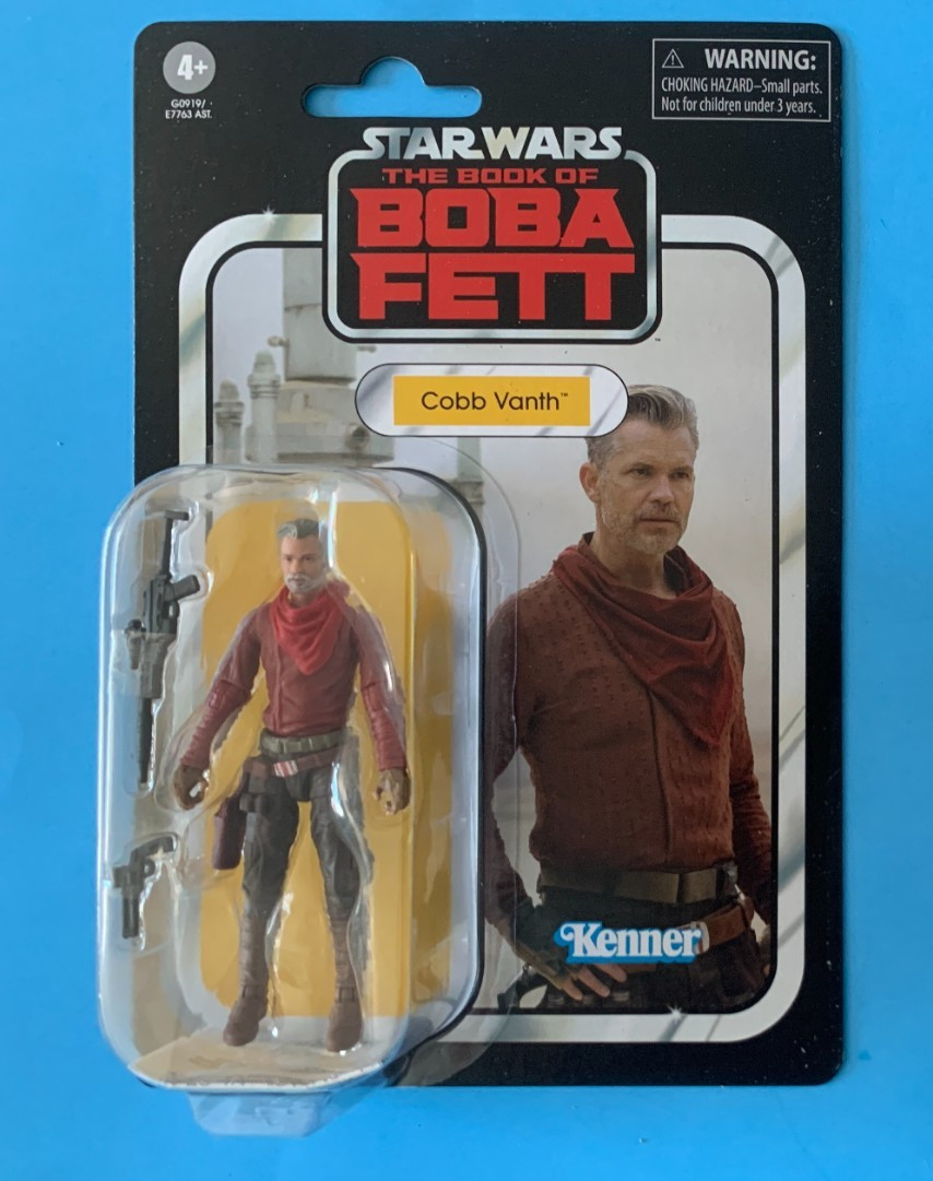 STAR WARS VINTAGE COLLECTION COBB VANTH VC371 BOOK OF BOBA FETT CASE FRESH