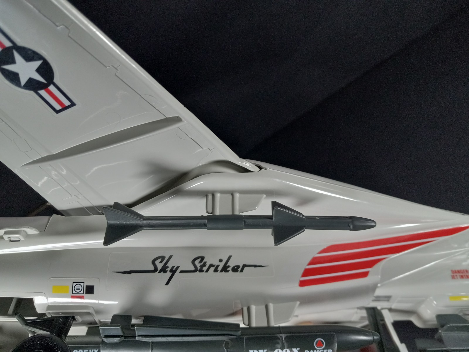 Gi Joe 1983 SkyStriker Sticker Set, New Custom Decals Peel & Stick, Sky Striker