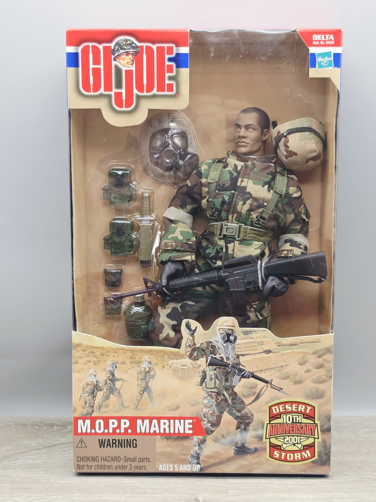 AA G.I. JOE, M.O.P.P. MARINE Desert Storm, Action Figure, New