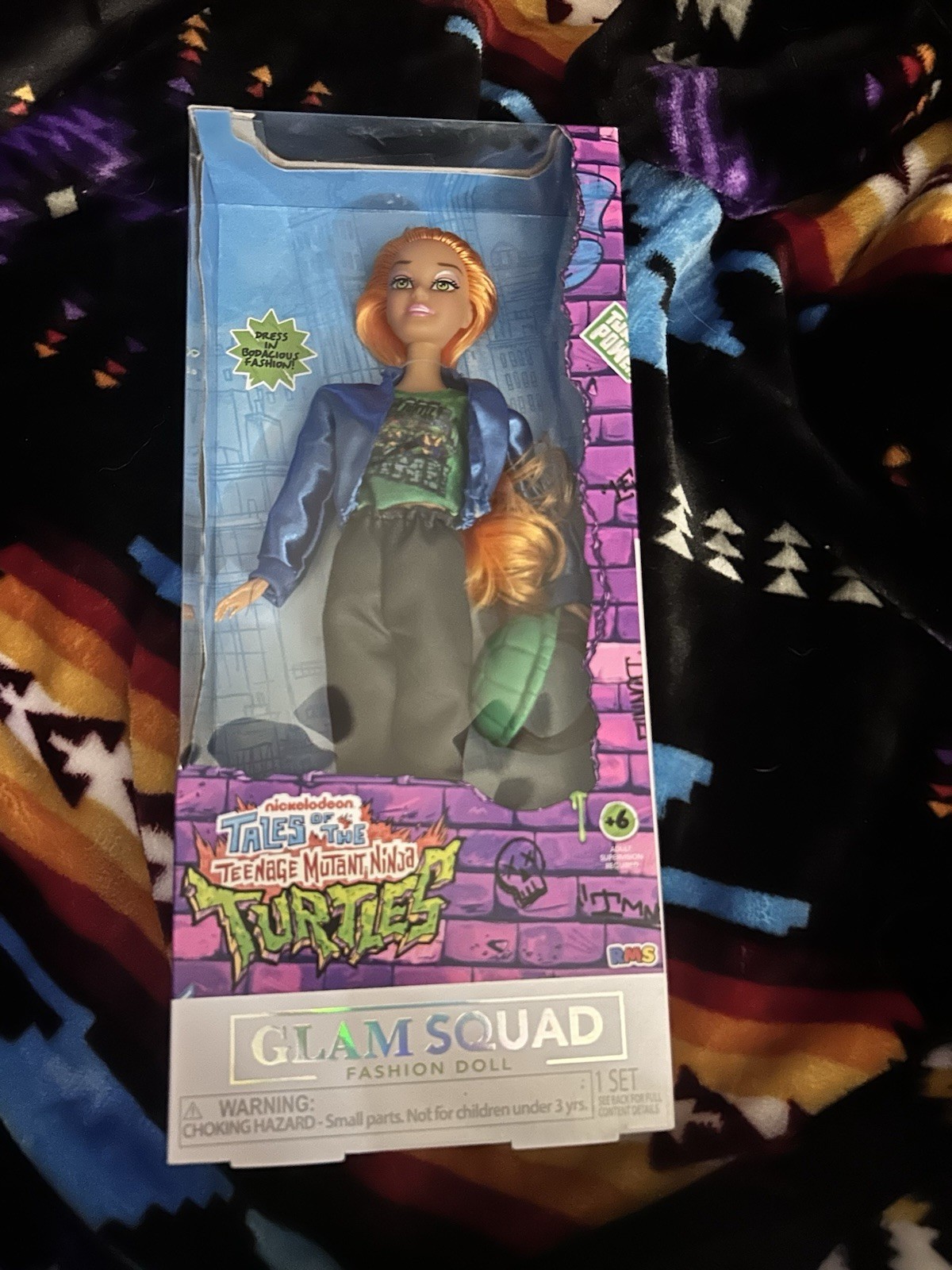 Glam Squad Fashion Doll Teenage Mutant Ninja Turtles 2025 New