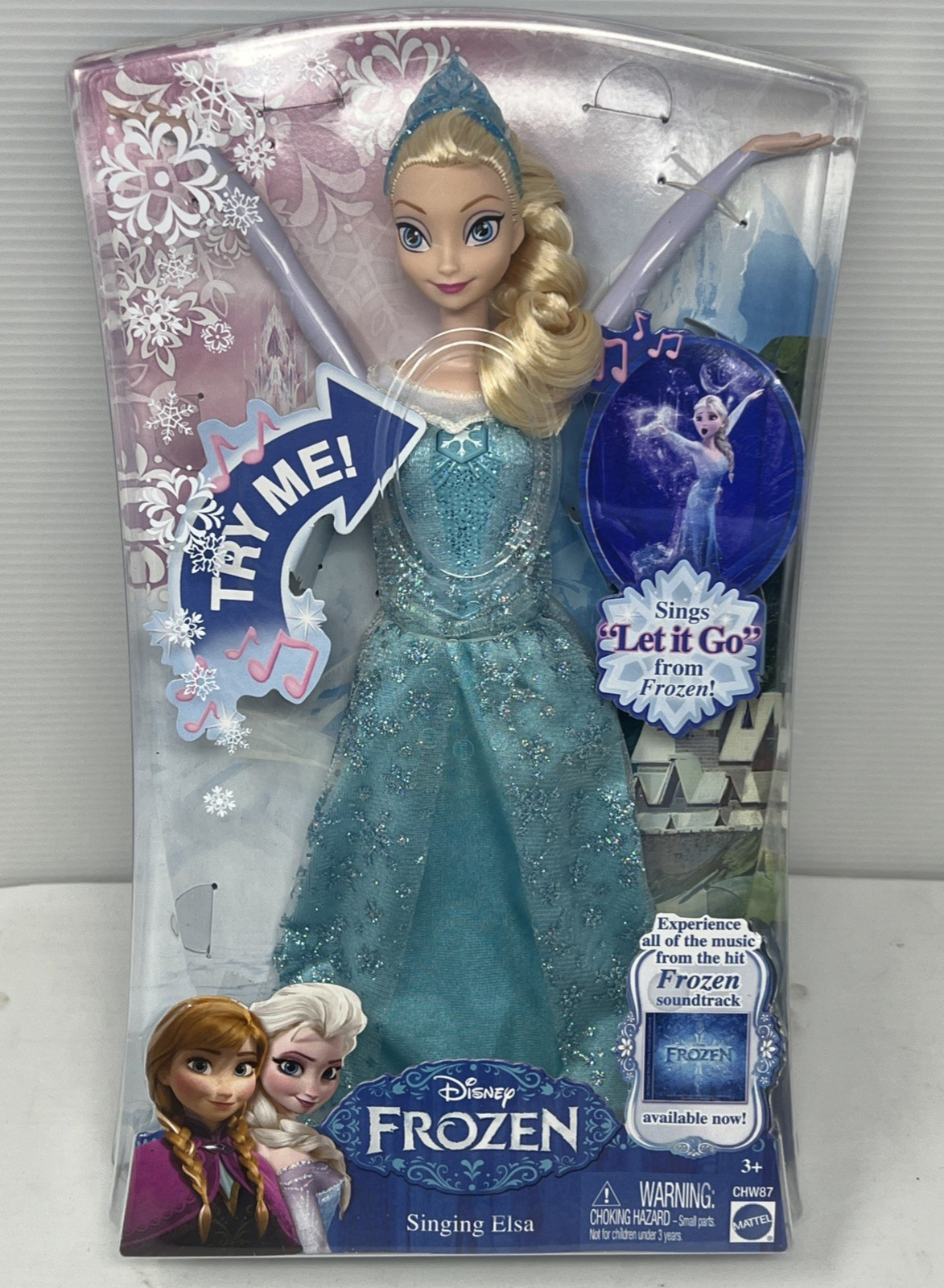 Disney’s Frozen Singing Elsa Doll “Let It Go” – SEALED *READ*