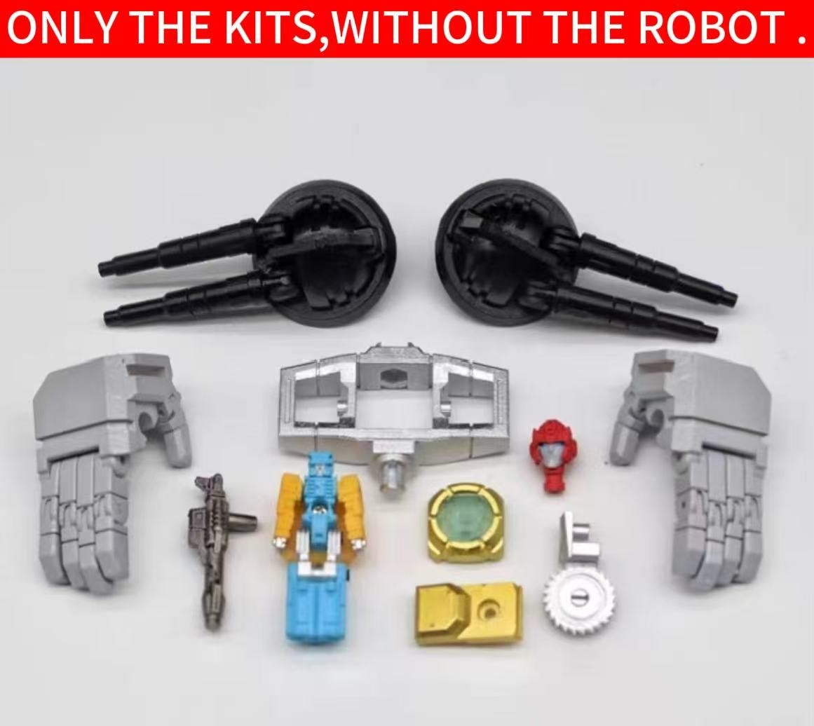 DIY 3D Printed Upgrade Kit Weapons Articulated Hands Matrix Titan Robots