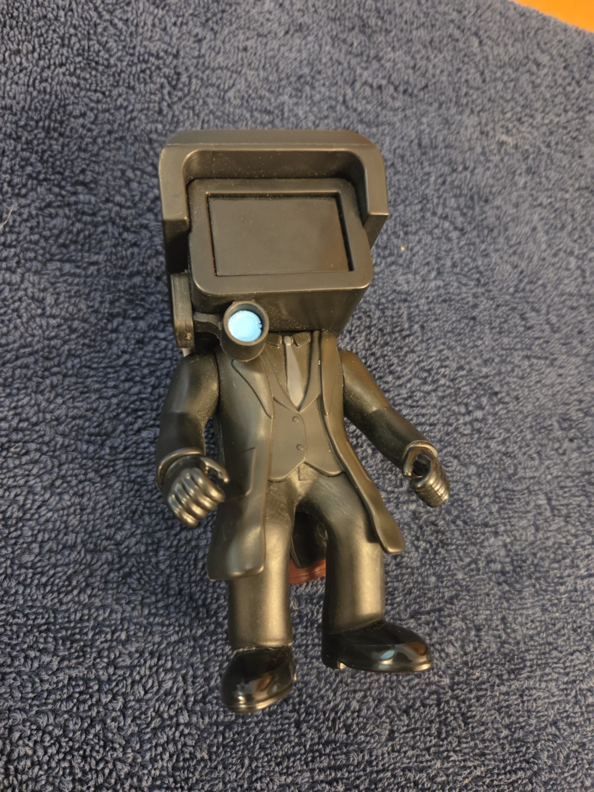 Skibidi Toilet Camera Man Plunger PVC Figure Bonkers Toy Co. 2024