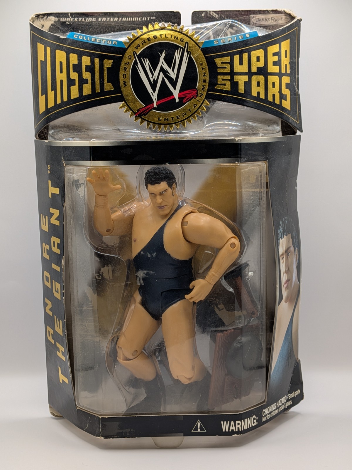 WWE Classic Superstars Series Andre The Giant Figure Jakks Pacific 2006 NIB